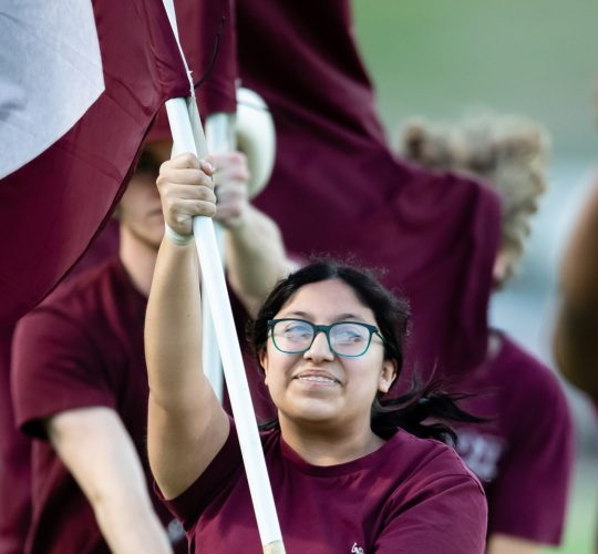 Eagle Spirit Pride – The Rowlett Iron Eagles lead the charge to victory.